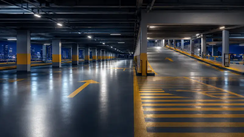 Parking garage deck coating system