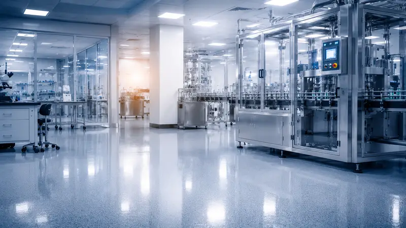 Pharmaceutical cleanroom flooring installation